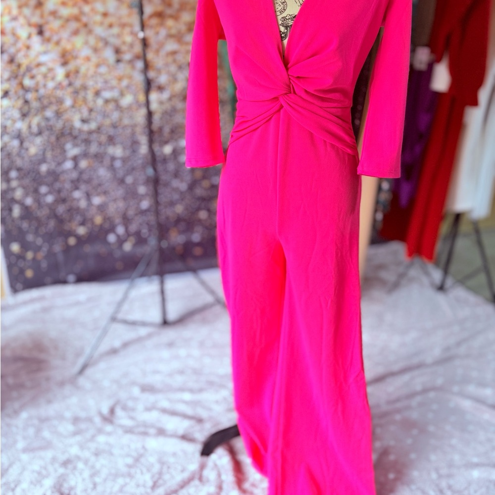 Elegant Pink Jumpsuit